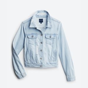 Hadid Distressed Denim Jacket